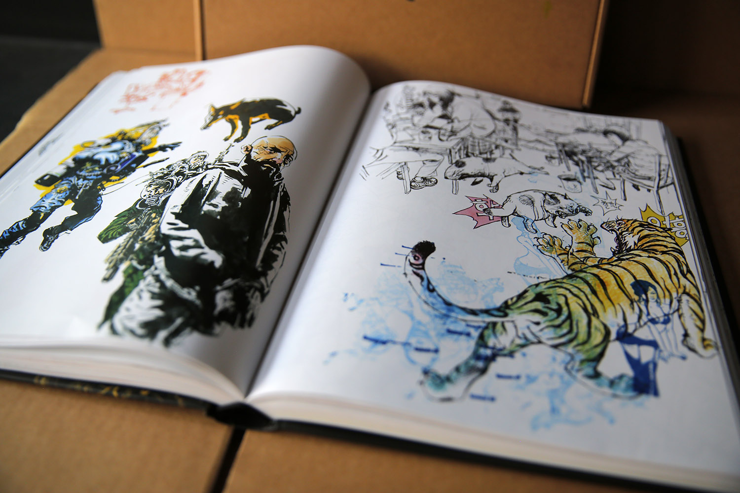 Kim Jung Gi / SuperAni Sketchbook 2016